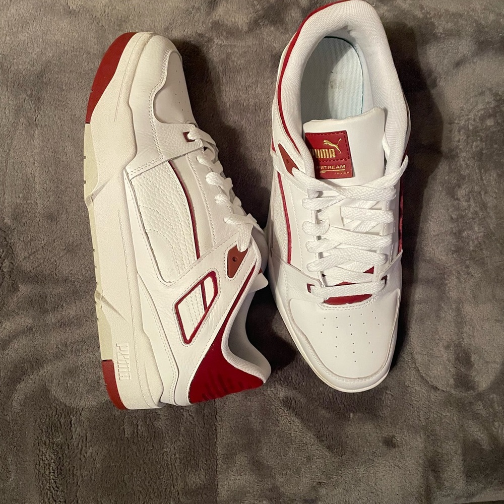 Puma Slipstream Red and White